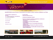 Tablet Screenshot of pensionviktoria.at